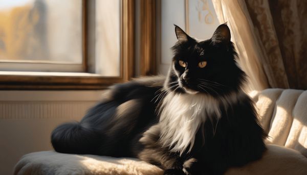 Adopter un maine coon noir uni : conseils et carcactérstiques