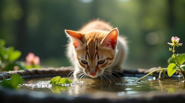 Filtres fontaine chat : comment garantir une eau propre pour votre animal