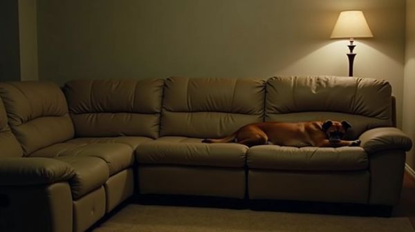L'odeur de chien dans un salon ne part pas avec une bougie