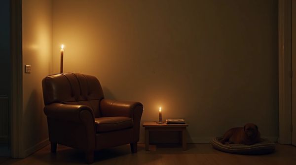 L'odeur de chien dans un salon ne part pas avec une bougie