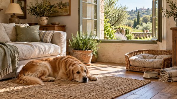 Solutions efficaces pour éliminer l'odeur de chien dans le salon